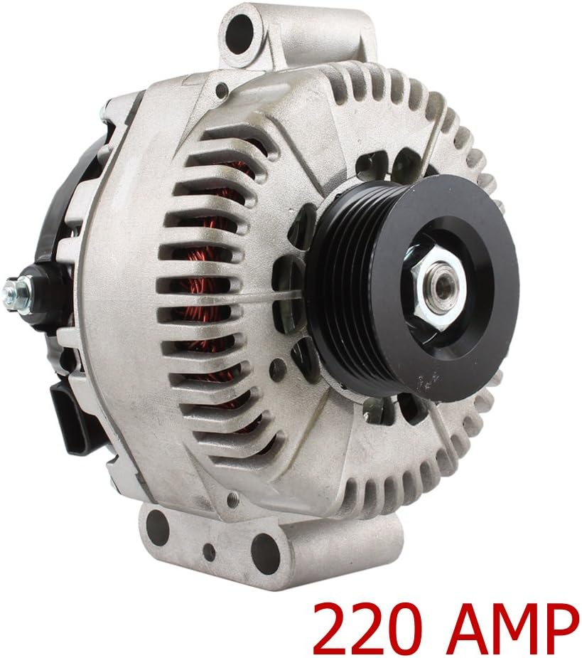 220A High Amp Alternator Compatible with Ford F250 Super Duty 6.0L V61137