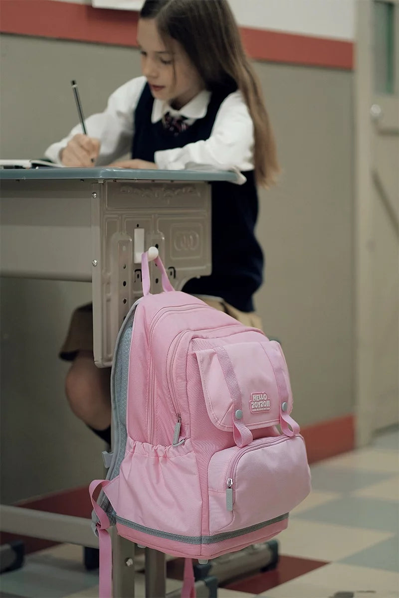 Pink Kids Preschool Backpack 2-Piece Set with Pencil Case L8737
