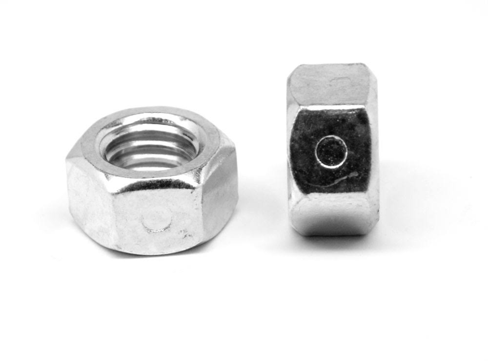 22-8 Coarse Thread Reversible 2-Way All Metal Locknut Low Carbon Steel Zinc Plated Pk 75 U8871