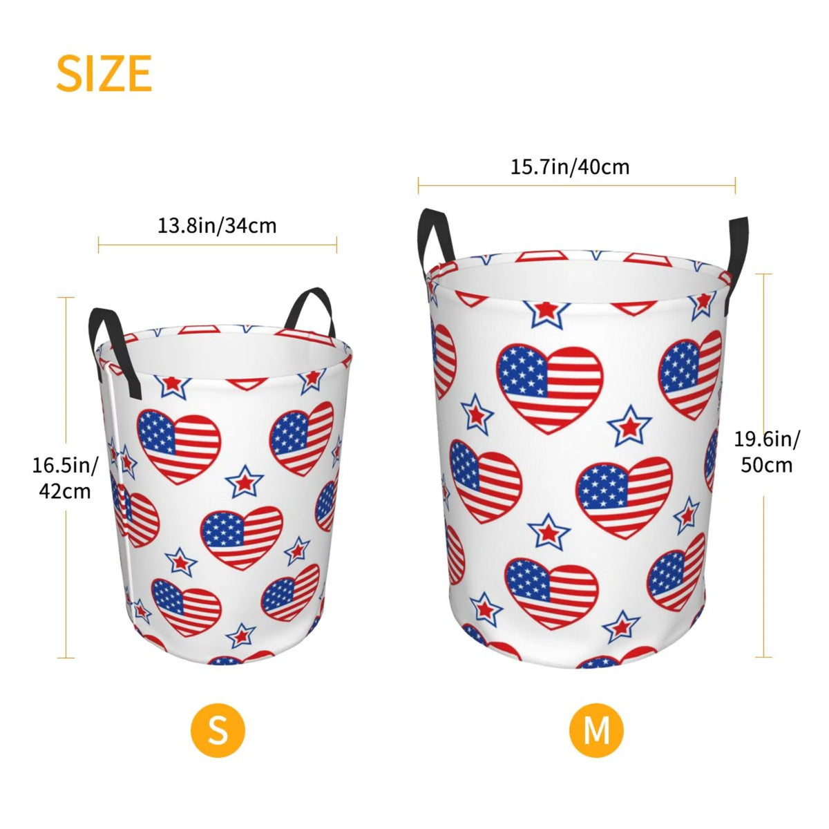 Round Waterproof Collapsible Laundry Basket J517432