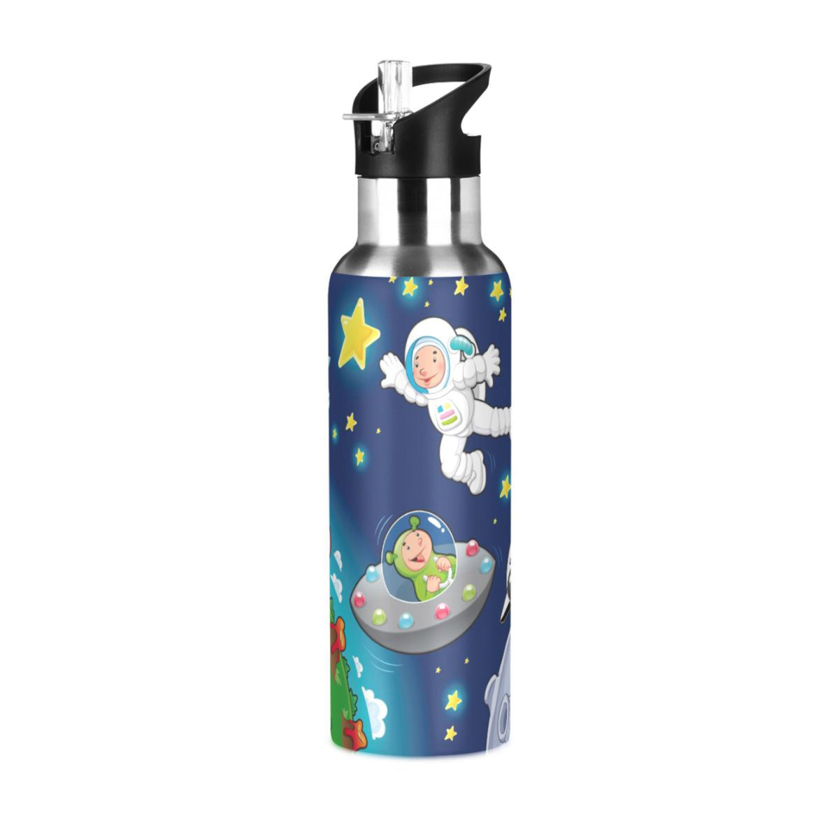 Stainless Steel Vacuum Insulated Water Bottle with Straw Lid 20 OZ N887