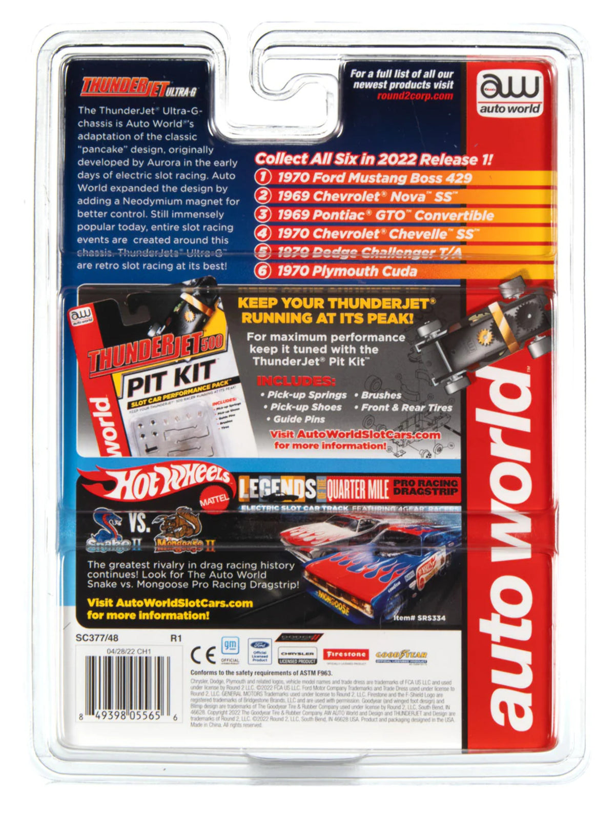1970 Dodge Challenger T/A HO Scale Slot Car B31481