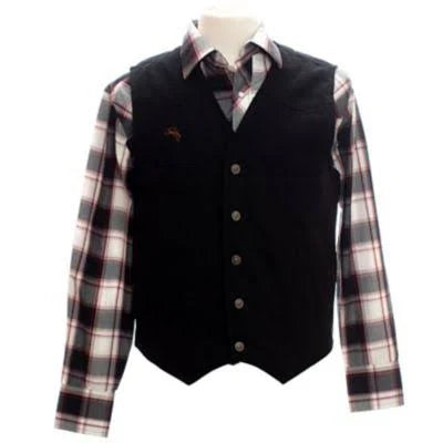 Black Concealed Carry Vest Q13636