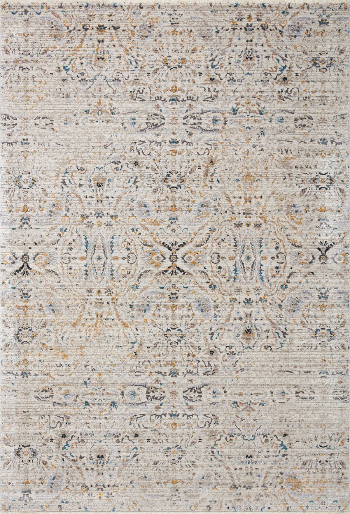 Ivory Straw Rug 7'10 x 10'10 I757