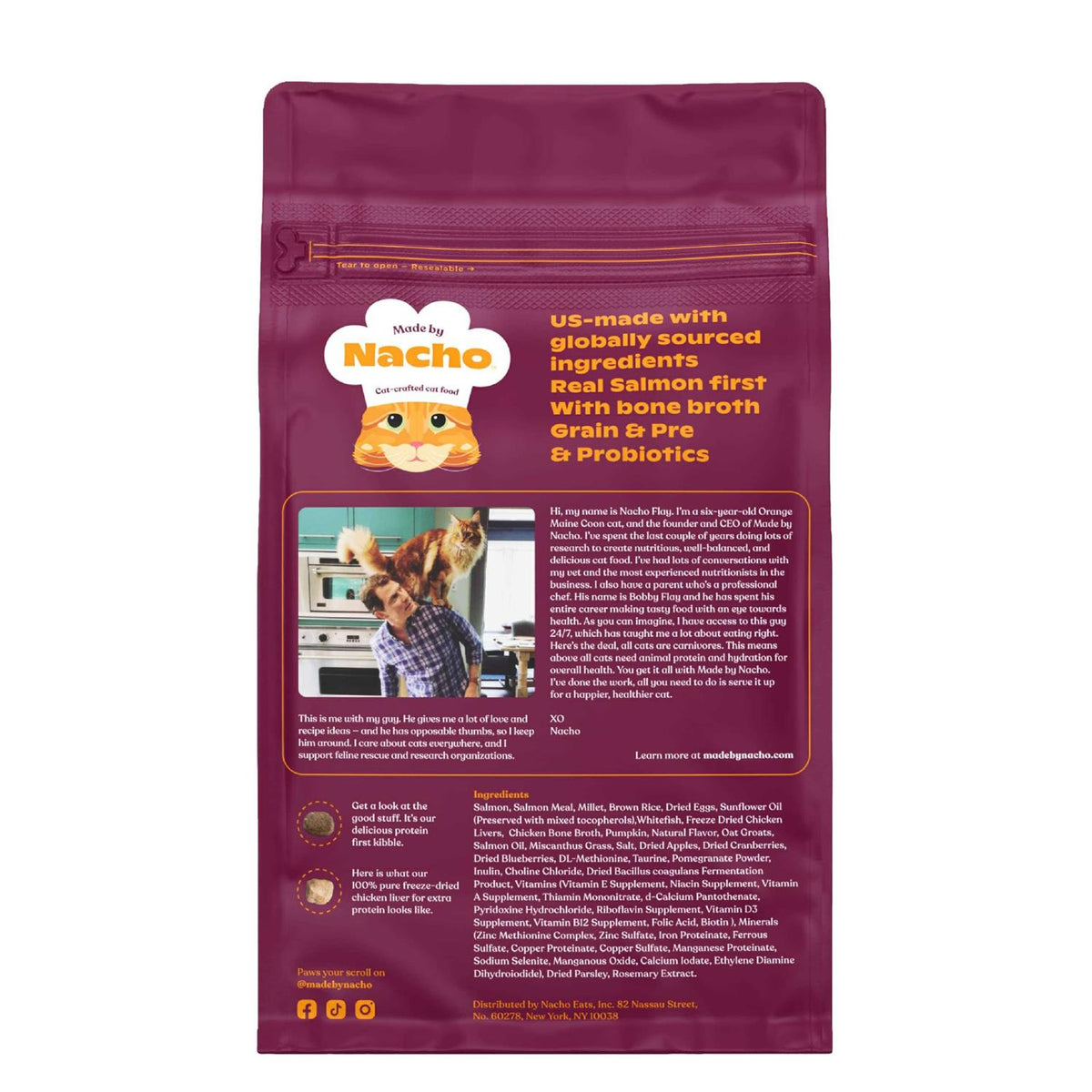 Cage-Free Turkey & Pumpkin Recipe Dry Cat Food C224