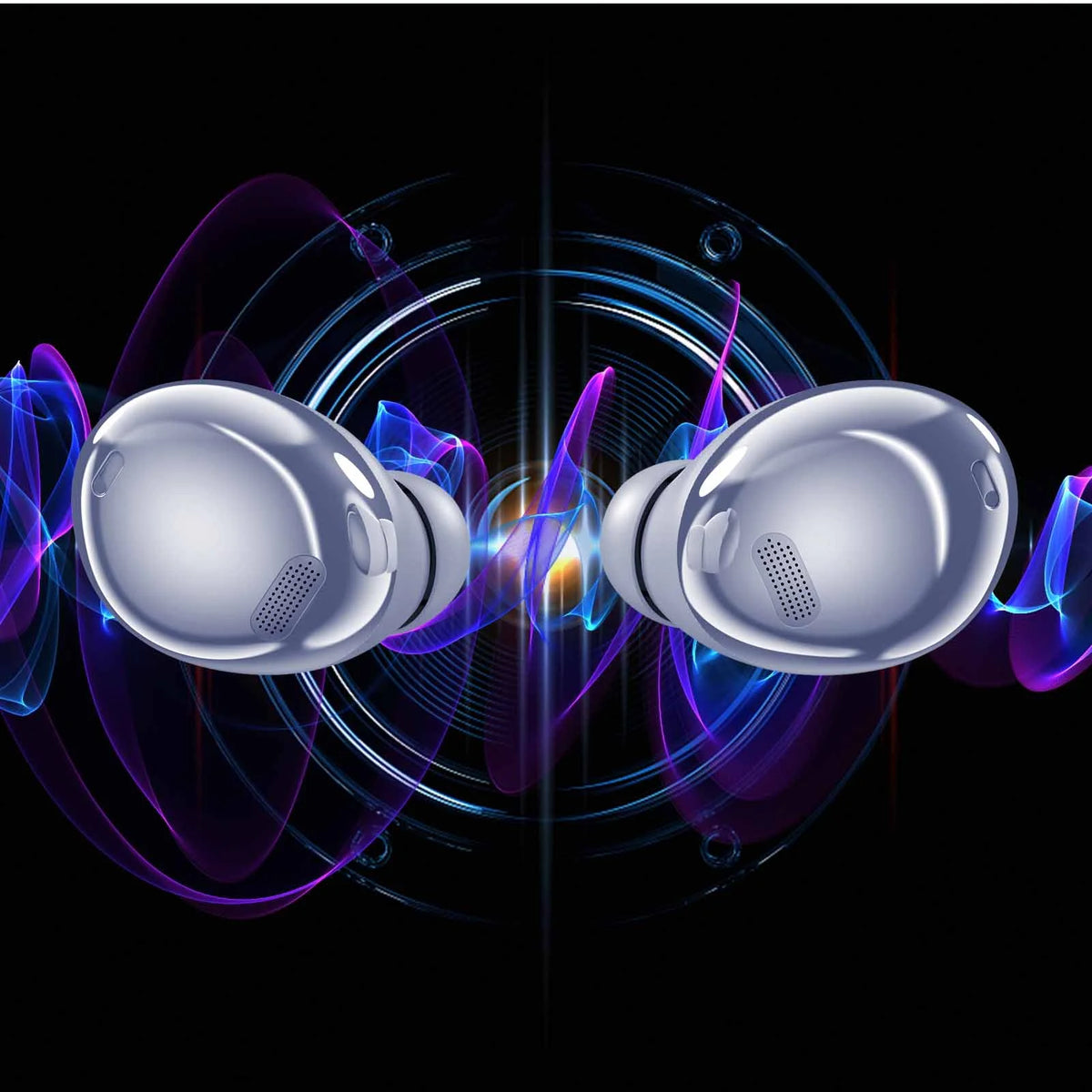 Amethyst Purple True Wireless Bluetooth Earbuds with Charging Case N8223