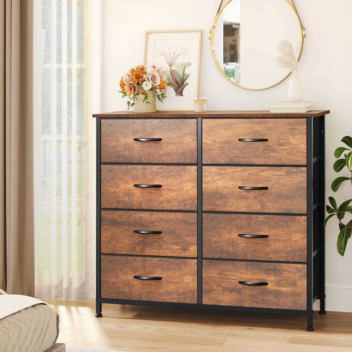 10 Drawer Fabric Storage Dresser S69938