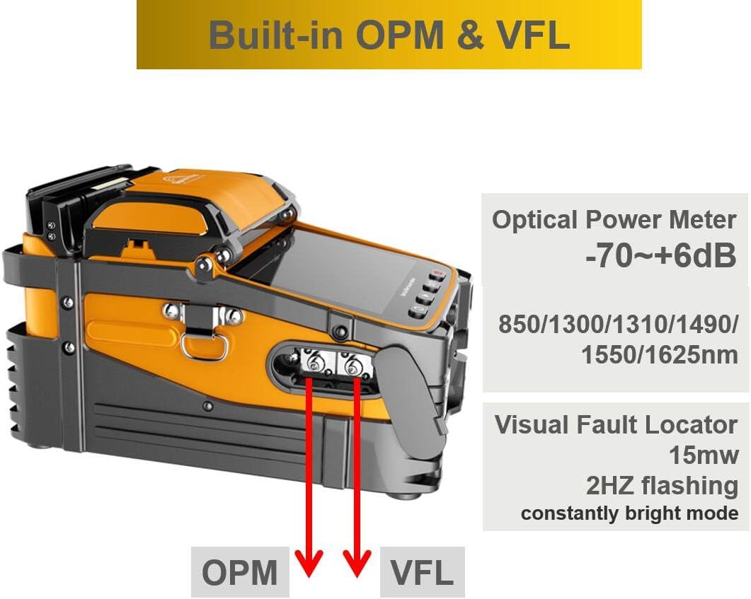 Fusion Splicer Toolbox Kit with Automatic Focus and 6 Motors N635533