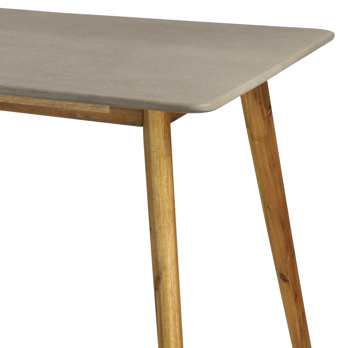 Grey Wood Outdoor Dining Table A659