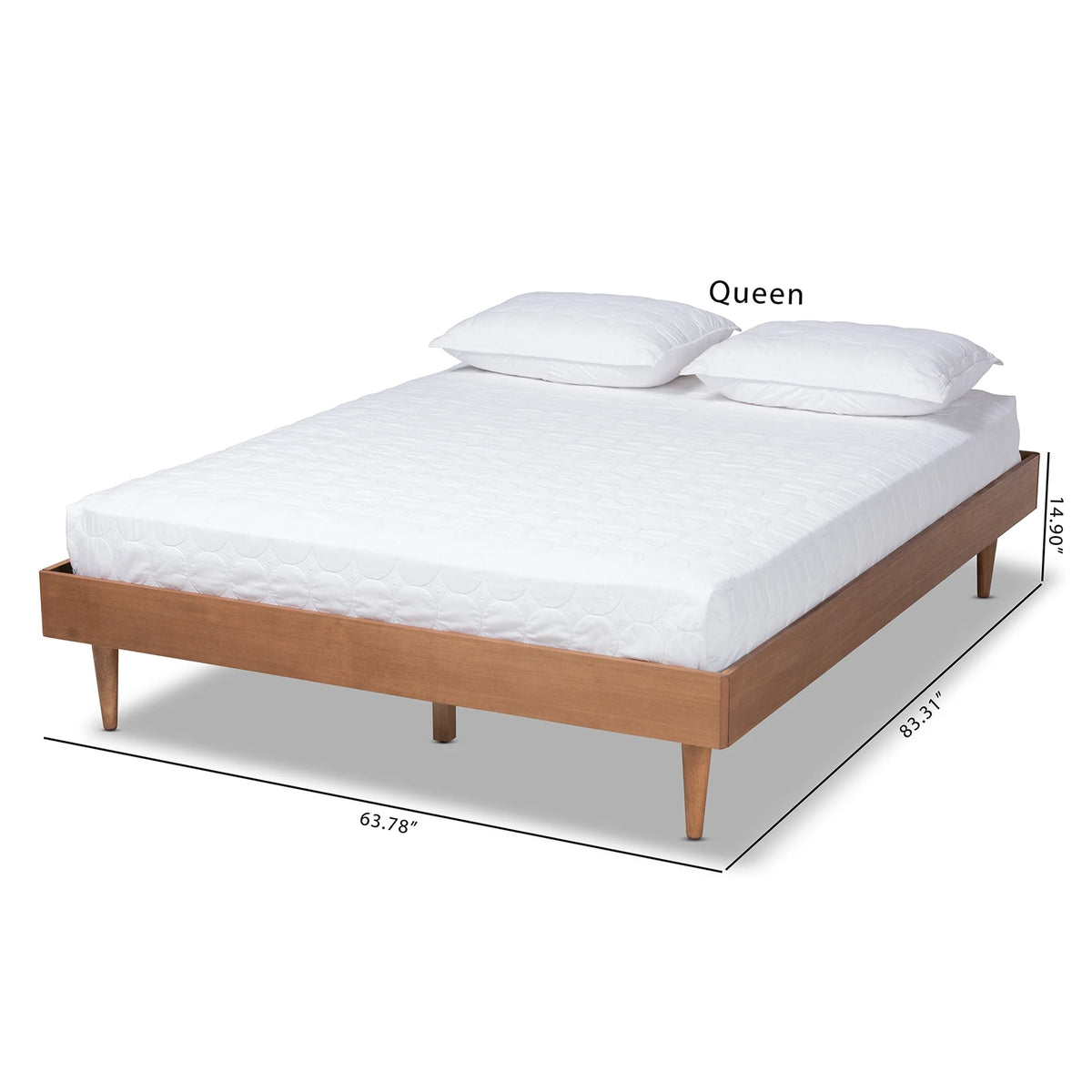 Queen Size Wood Bed Frame U981