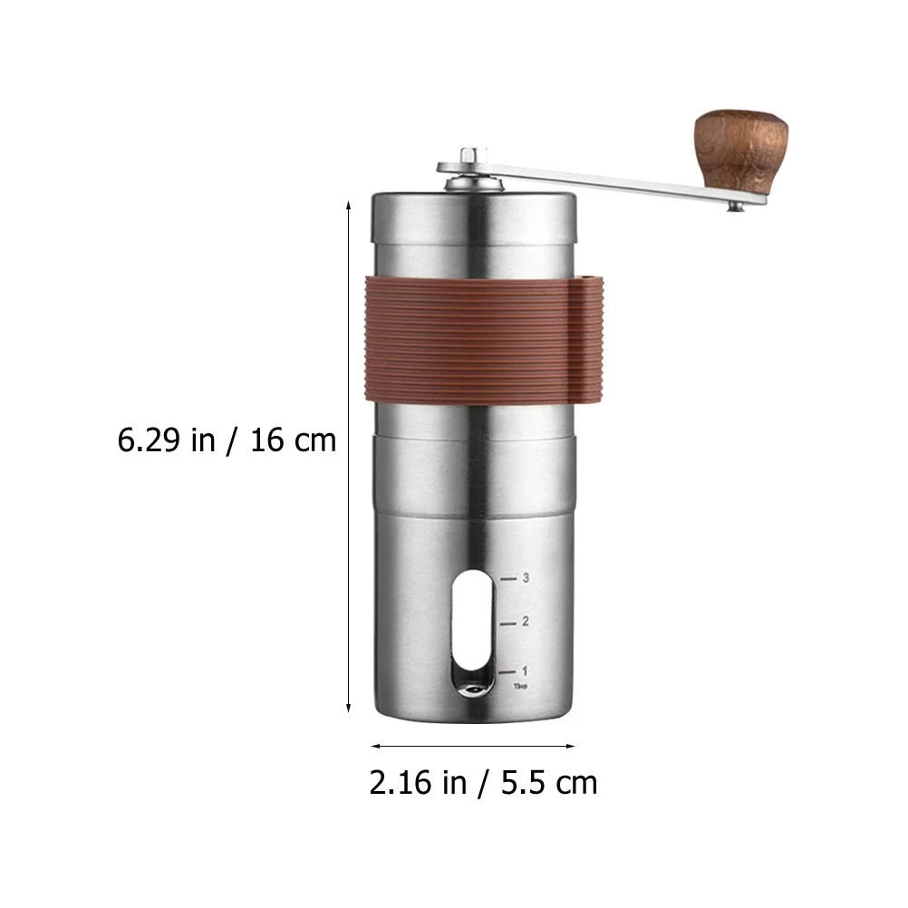Portable Manual Coffee Maker Detachable Coffee Bean Grinder R8086