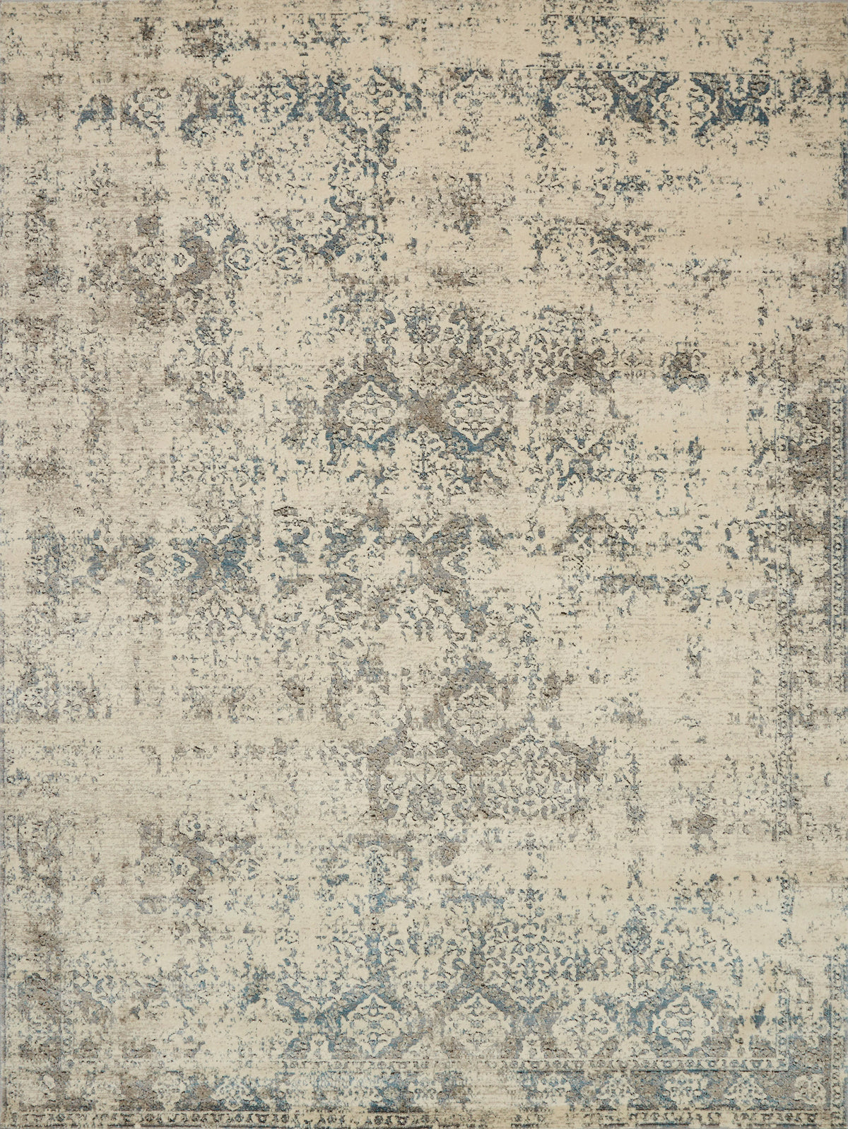 Ivory Grey 9'6 x 13' Rug L24171