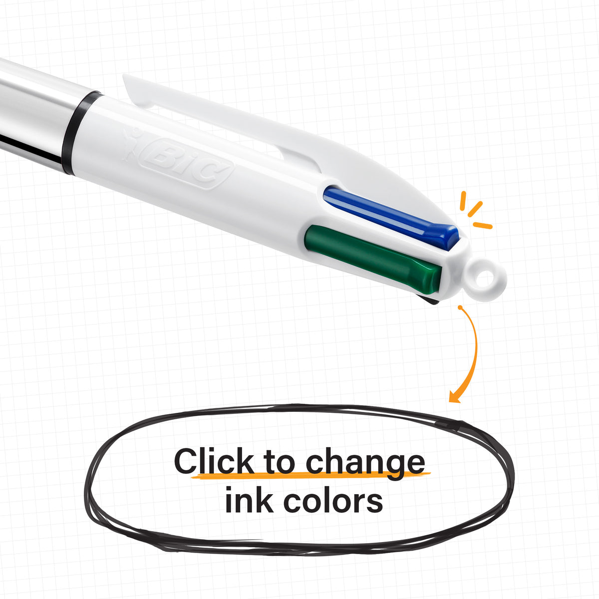 3 Pack Retractable Ball Pens J98950
