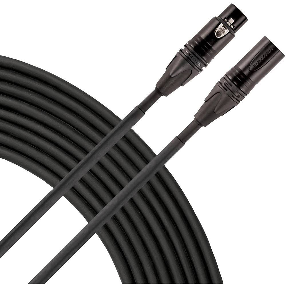 XLR Microphone Cable 50 ft. Black D816