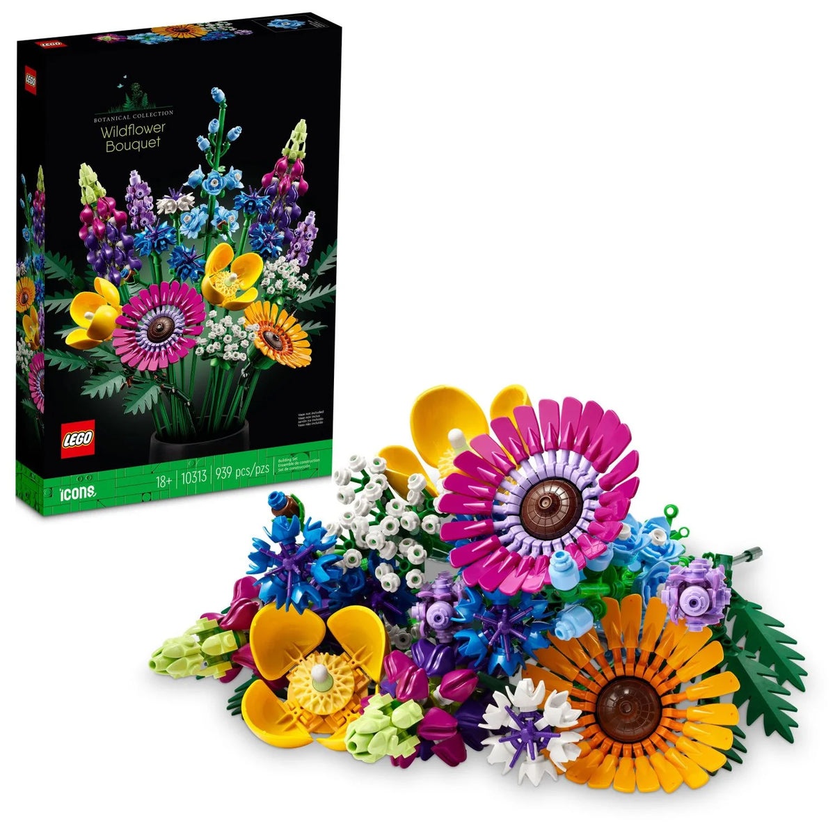 Artificial Flowers with Poppies and Lavender B62208