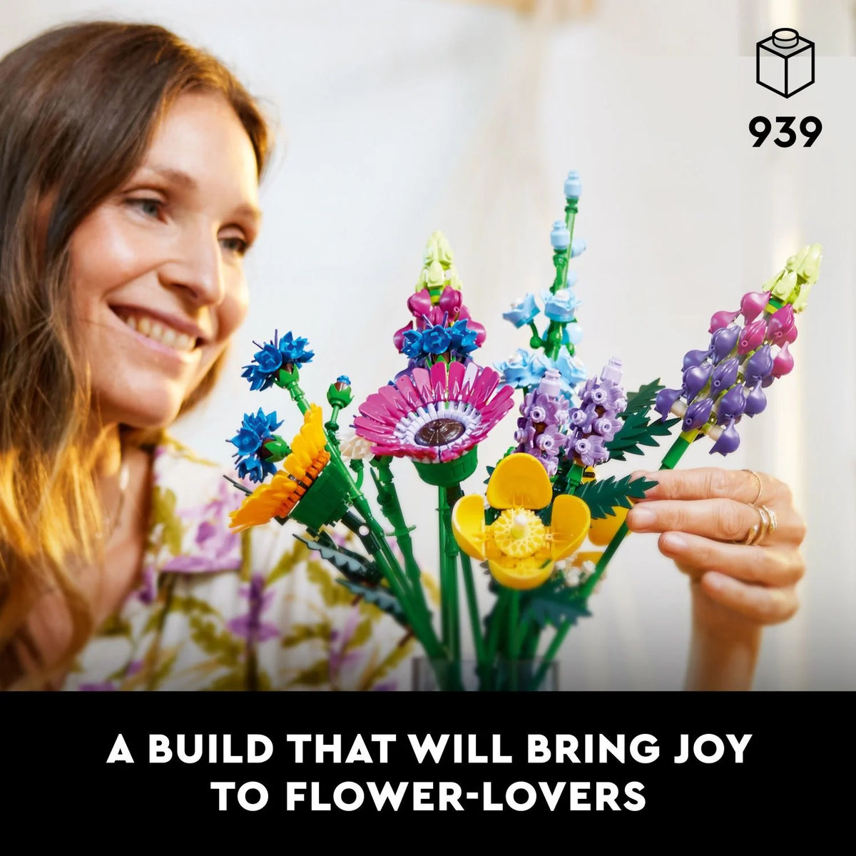 Artificial Flowers with Poppies and Lavender B62208