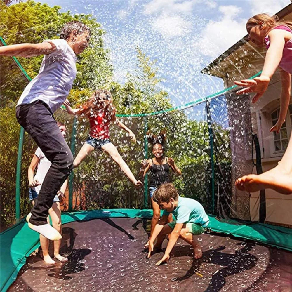 Trampoline Sprinkler Water Sprayer Toy Accessories 39.4ft J797