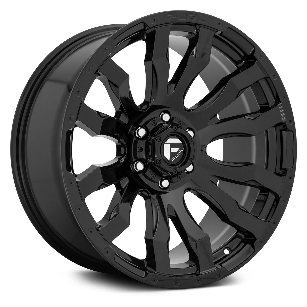 Gloss Black 17x22 Blitz Wheel L142