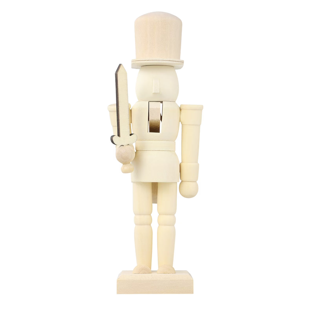 Unfinished Wooden Nutcracker Soldier B29137