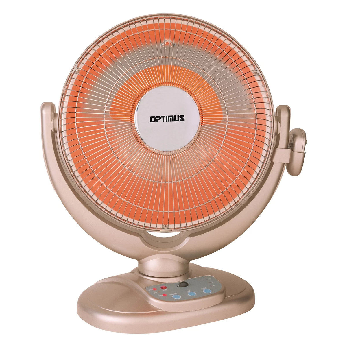 14" Adjustable Oscillating Dish Space Heater with Remote Control B788419
