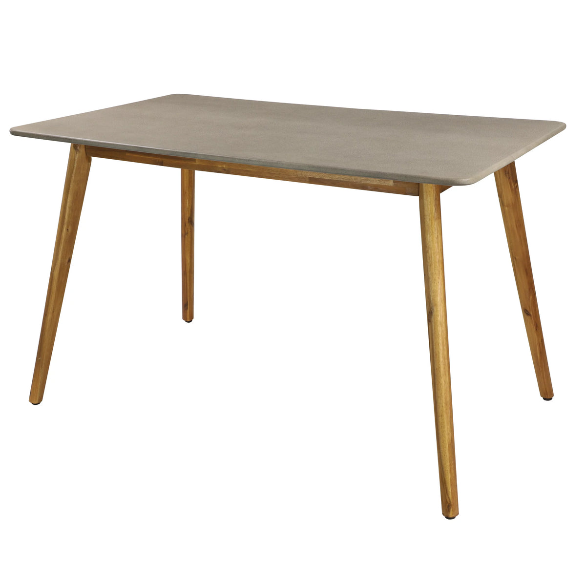 Grey Wood Outdoor Dining Table A659