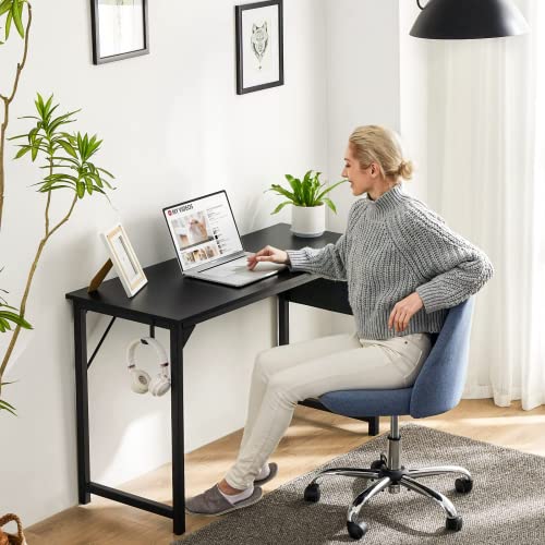 32 Inch Small Computer Office Desk with Storage Bag & Headphone Hooks G18850