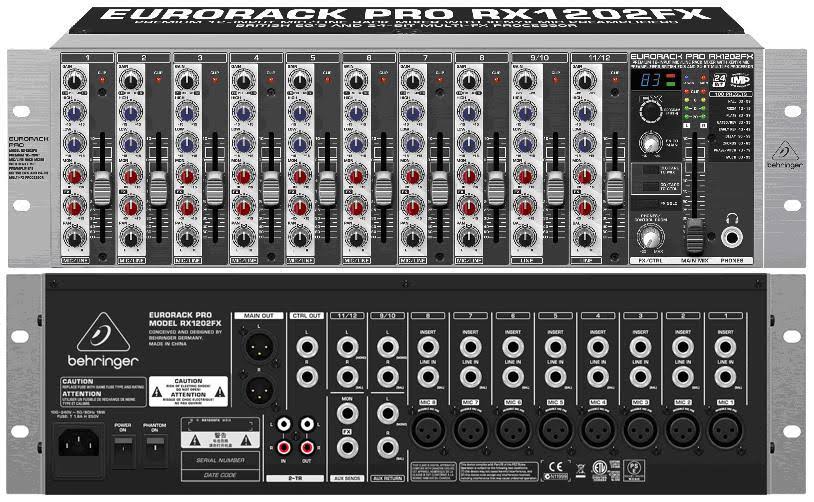 12-input Mic/line Rack Mixer L690
