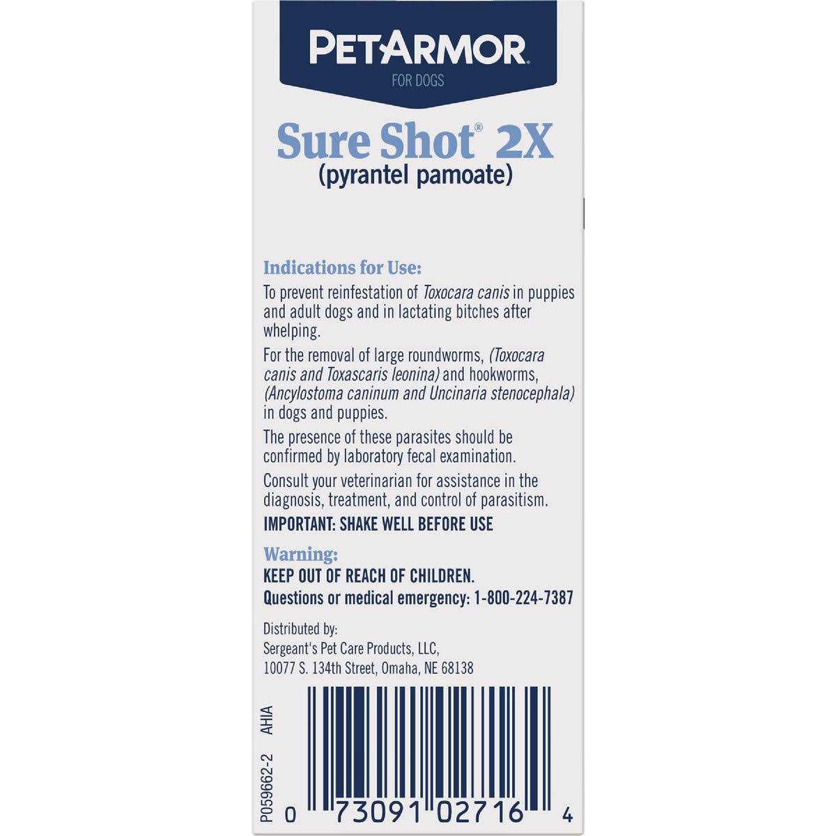 Liquid Wormer for Dogs M950